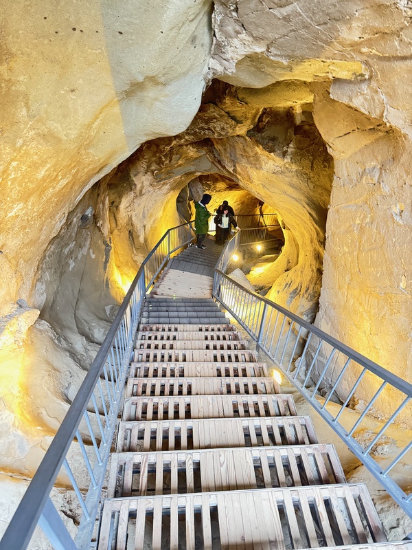 Underground passages at Uplistsikhe