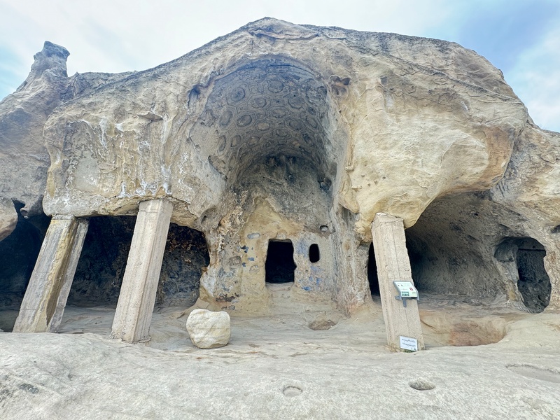 Cave temple at Uplistsikhe