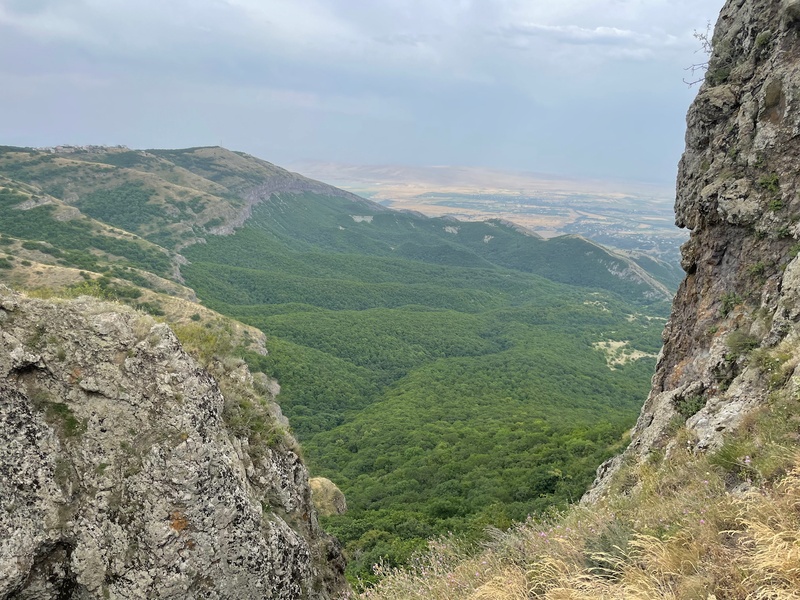Valley panorama from above — Kojori
