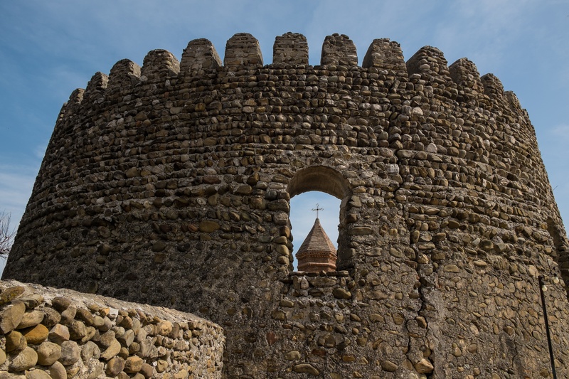 Fortress tower — view from inside