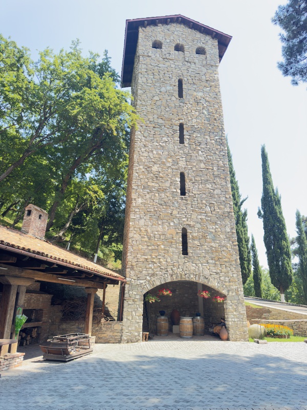 Khareba winery tower