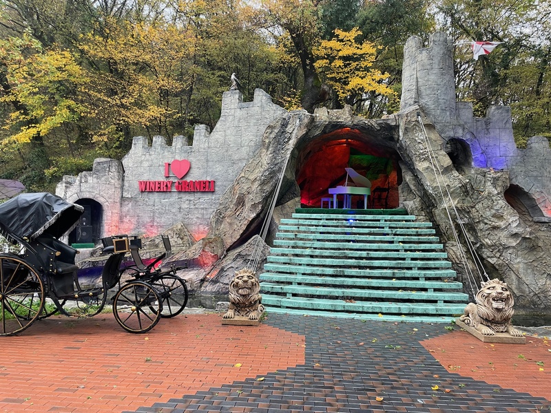Entrance to Graneli winery