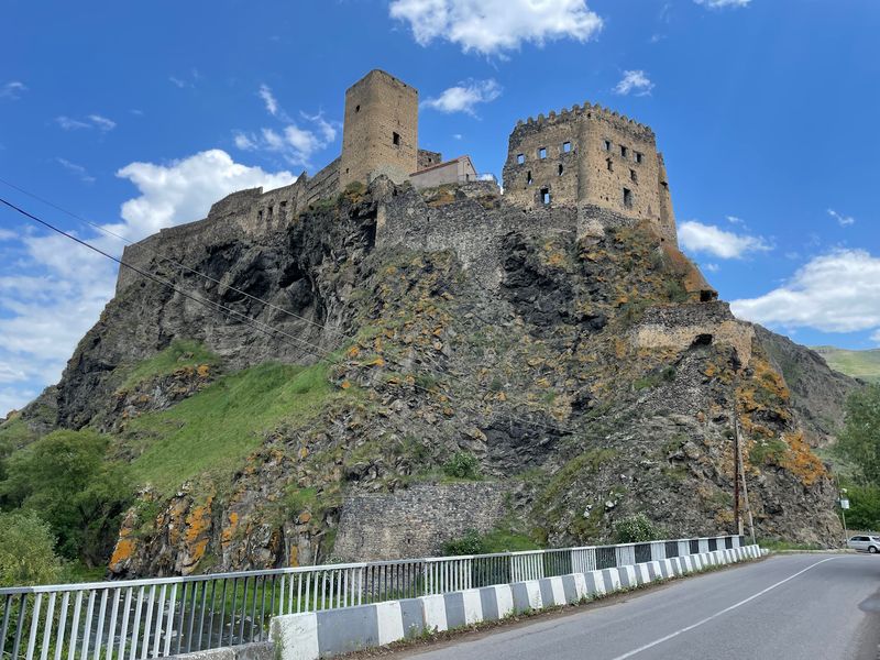 View of the medieval Khertvisi Fortress