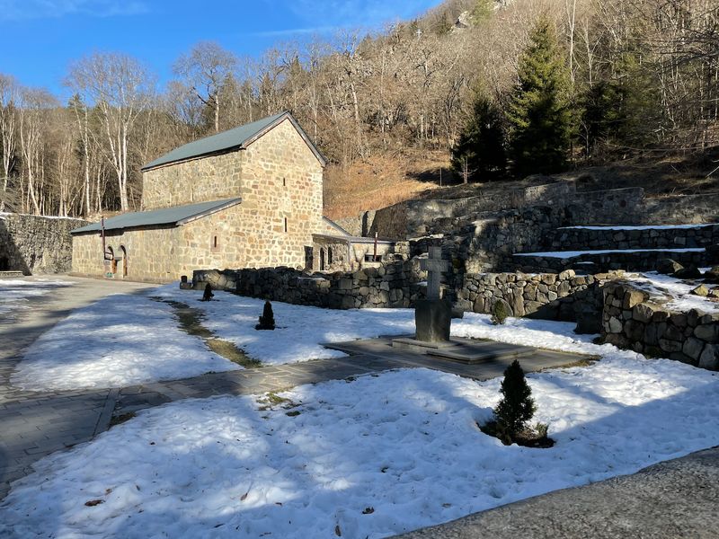 Stone church of Mtsvane Monastery